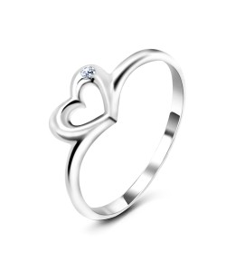 Silver Ring Cutie Heart CSR-66